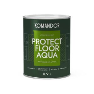 Краска PROTECT FOOR AQUA 0,9 л KOMANDOR изображение