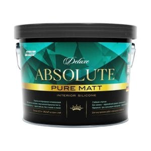 Краска DELUXE ABSOLUTE PURE MATT 2,7 л фотография картинка изображение
