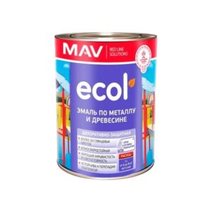 Эмаль ECOL по металлу и древесине ПФ-115 1 кг MAV изображение