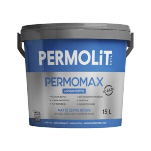 Краска PERMOMAX интерьерная антибактериальная матовая 15 л PERMOLIT изображение