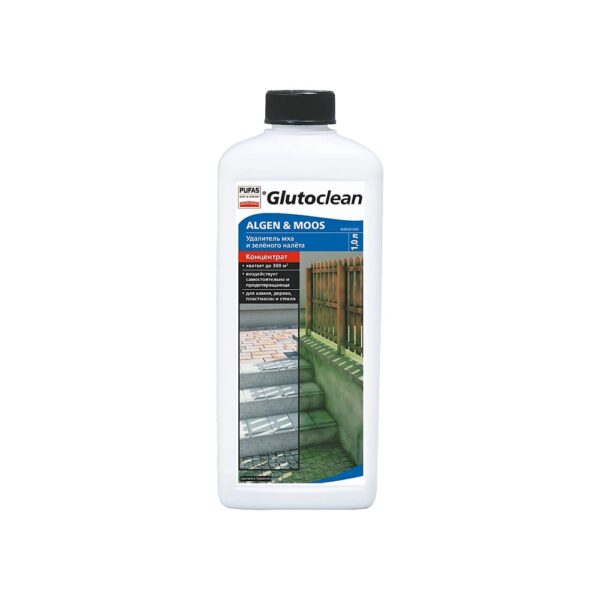 Средство GLUTOCLEAN удалитель мха и зелёного налёта 1 л PUFAS изображение