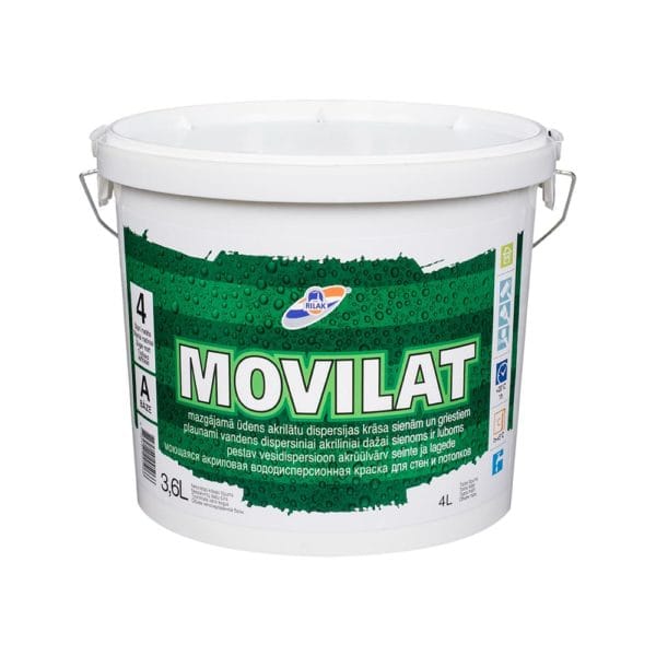 Краска MOVILAT 4 3,6 л фотография картинка изображение