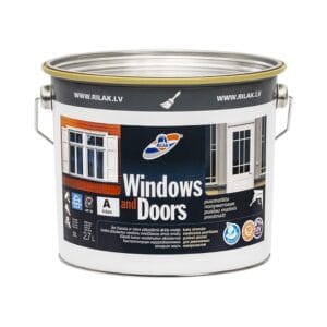 Краска WINDOWS AND DOORS 2,7 л RILAK фотография картинка изображение
