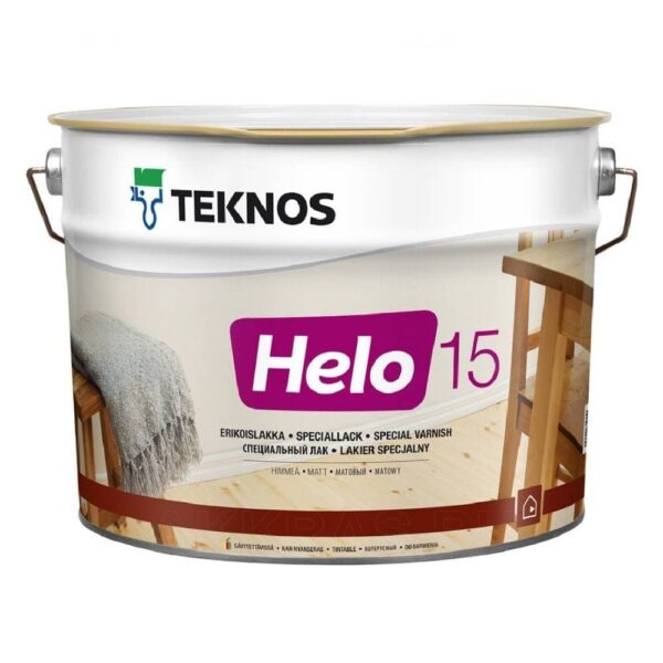 Лак HELO 15 9 л TEKNOS изображение