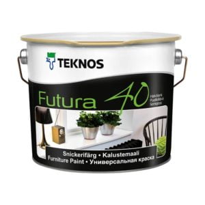 Краска FUTURA 40 2,7 л TEKNOS фотография картинка изображение