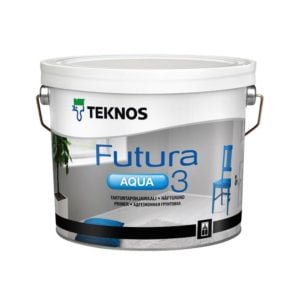 Грунтовочная краска FUTURA AQUA 3 2,7 л TEKNOS фотография картинка изображение