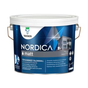 Краска NORDICA MATT 2,7 л TEKNOS фотография картинка изображение