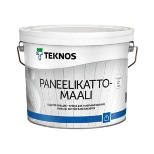 Краска PANEELIKATTOMAALI 2,7 л TEKNOS фотография картинка изображение