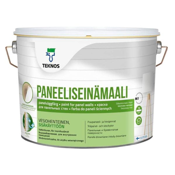 Краска PANEELISEINAMAALI 9 л TEKNOS фотография картинка изображение