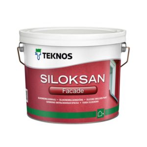 Краска SILOKSAN FACADE 2,7 л TEKNOS фотография картинка изображение