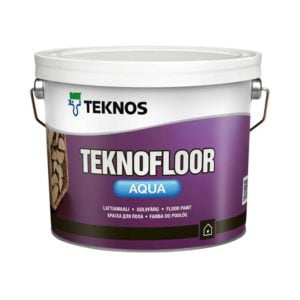 Краска TEKNOFLOOR AQUA 2,7 л TEKNOS фотография картинка изображение