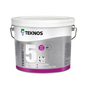 Краска TEKNOSPRO 5 2,7 л TEKNOS фотография картинка изображение
