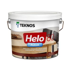 Лак HELO AQUA 80 2,7 л TEKNOS фотография картинка изображение