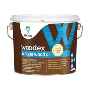 Масло WOODEX AQUA WOOD OIL 2,7 л TEKNOS фотография картинка изображение
