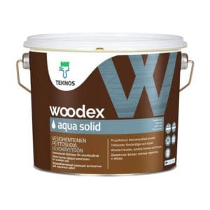Защитный состав WOODEX AQUA SOLID 2,7 л TEKNOS фотография картинка изображение