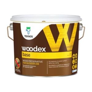 Грунтовка WOODEX BASE 3 л TEKNOS фотография картинка изображение