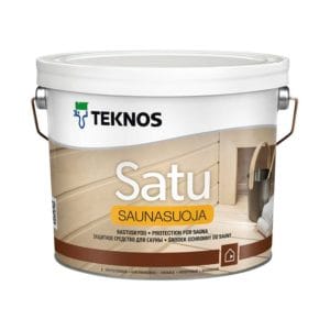 Защитный состав SATU SAUNASUOJA 2,7 л TEKNOS фотография картинка изображение
