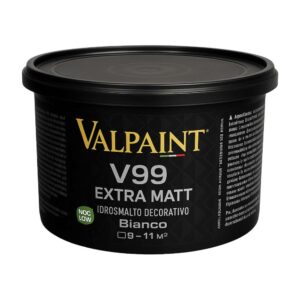 Краска V99 EXTRA MATT белая 1 л VALPAINT изображение