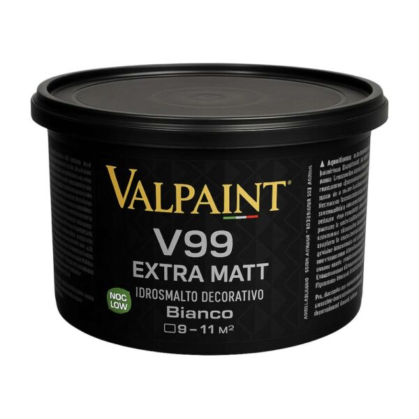 Краска V99 EXTRA MATT белая 1 л VALPAINT изображение